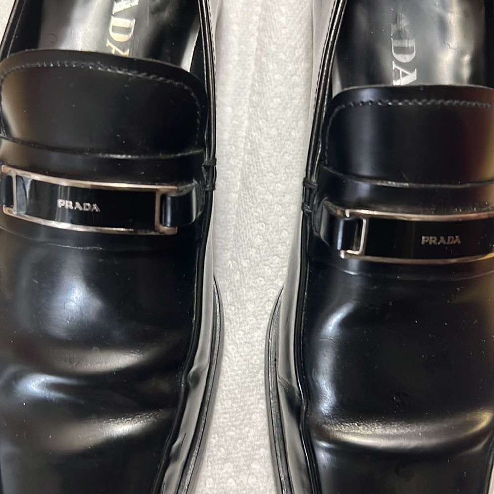 Used Prada loafers . - Picture 2 of 11